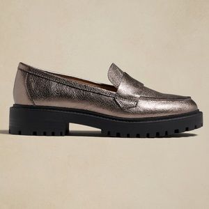 Banana Republic Leather Lug Sole Loafer